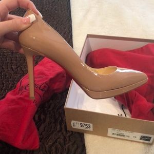 Pigalle Plato 100mm Patent NUDE